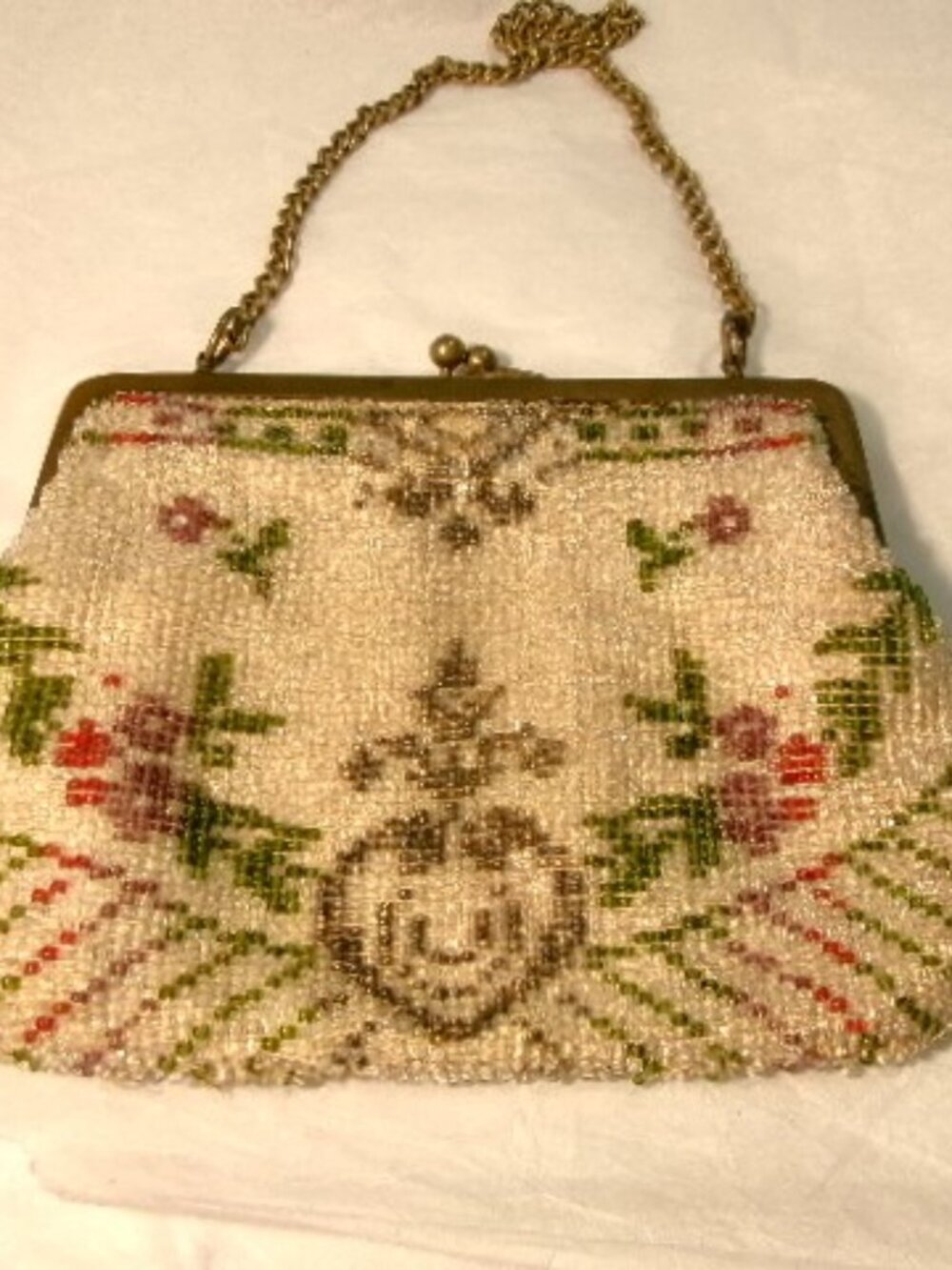 Vintage Beaded Woman's Purse
